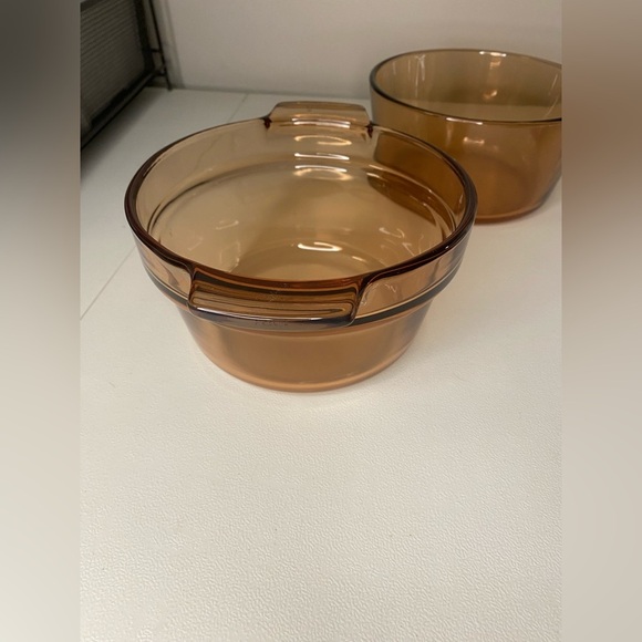 CorningWare Visions/Pyrex vintage amber double boiler P83C, V-20-B, V-15-B - Picture 5 of 15